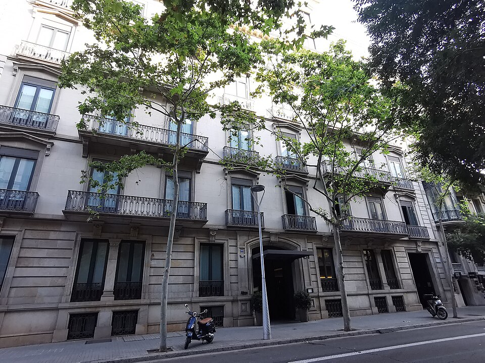 Hotel Alma Barcelona en el carrer de Mallorca