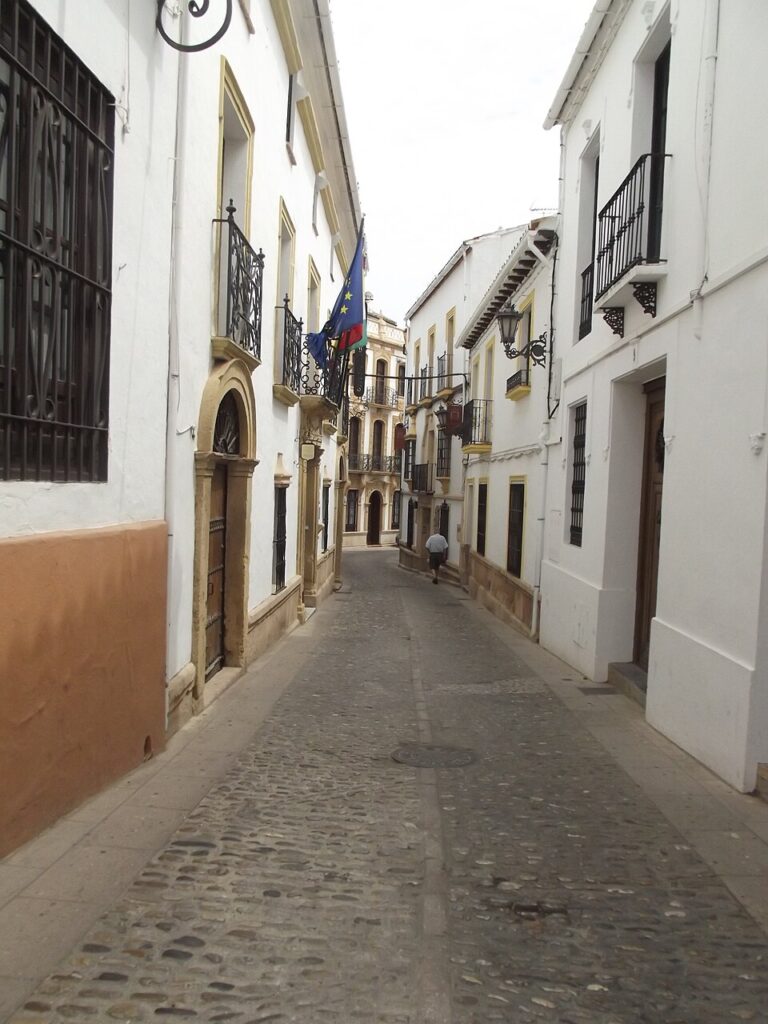 Hotel Montelirio en la calle Tenorio de Ronda